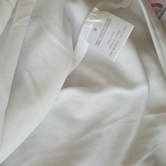 Romeo + Juliet Couture White Floral Off Shoulder Ruffle Midi Dress Size S Summer - Picture 3 of 11